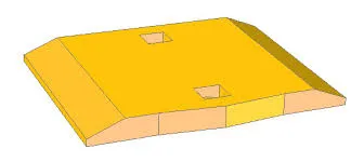 308-4322 מגן קצוות של דלי מעמיס גלגלים