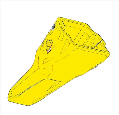 505-4014 Cat Advansys A110 כללי חפירה וטעינת שיניים